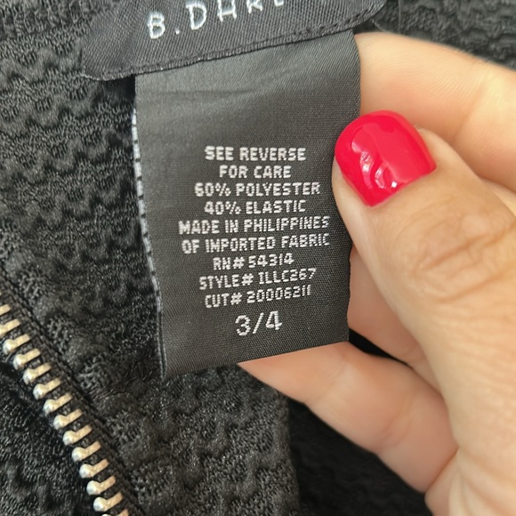 B Darlin Heavy Textured Strapless Dress - Picture 6 of 6